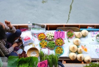 تایلند، بازارهای شناور